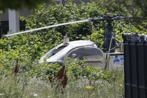 ¡De película! Fuga en helicóptero de uno de los presos más famosos de Francia (Fotos)