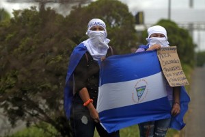 Estudiantes conmemoran 100 días de protestas contra el régimen de Ortega