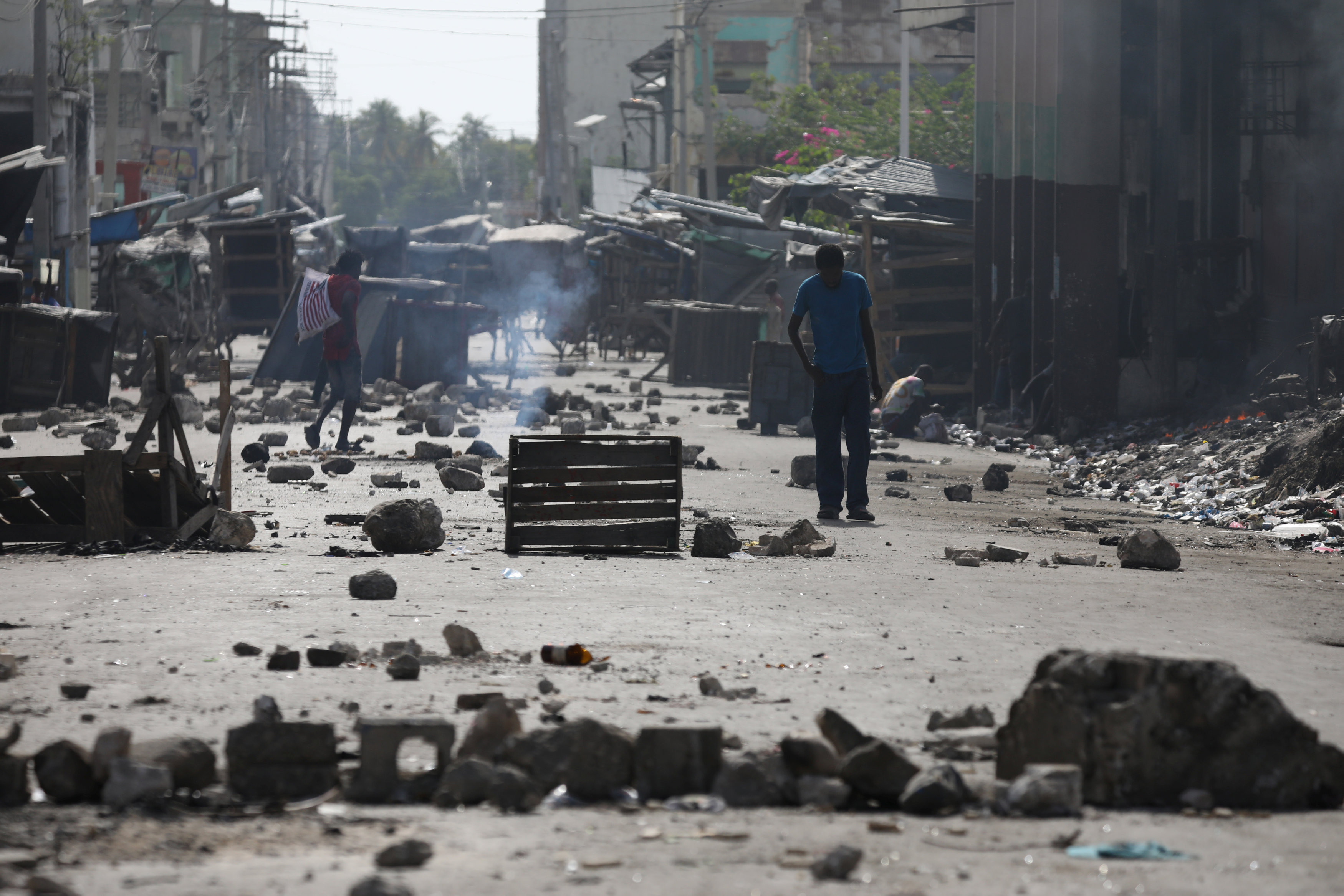 Puerto Príncipe, entre el caos y un tímido retorno a la normalidad