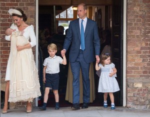 Los hijos de los duques de Cambridge, pajes en la boda de la princesa Eugenia