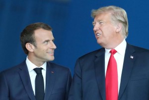 Macron está preparando con Trump una iniciativa contra la crisis del coronavirus
