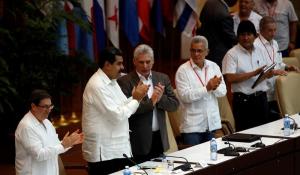 Nicolás Maduro y  Evo Morales señalan como enemigos a EEUU y a Trump en  el Foro de Sao Paulo