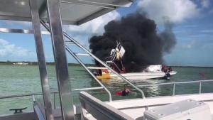 Explosión en un bote turístico en Bahamas deja un muerto y varios heridos