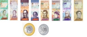 Con ocho billetes y dos monedas entrará en circulación el bolívar soberano