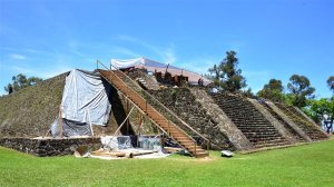 Descubren templo dentro de pirámide mexicana tras terremoto de 2017
