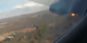 ¡Desgarrador! Así fue el fatal accidente de avión que dejó dos muertos en Sudáfrica (VIDEO)