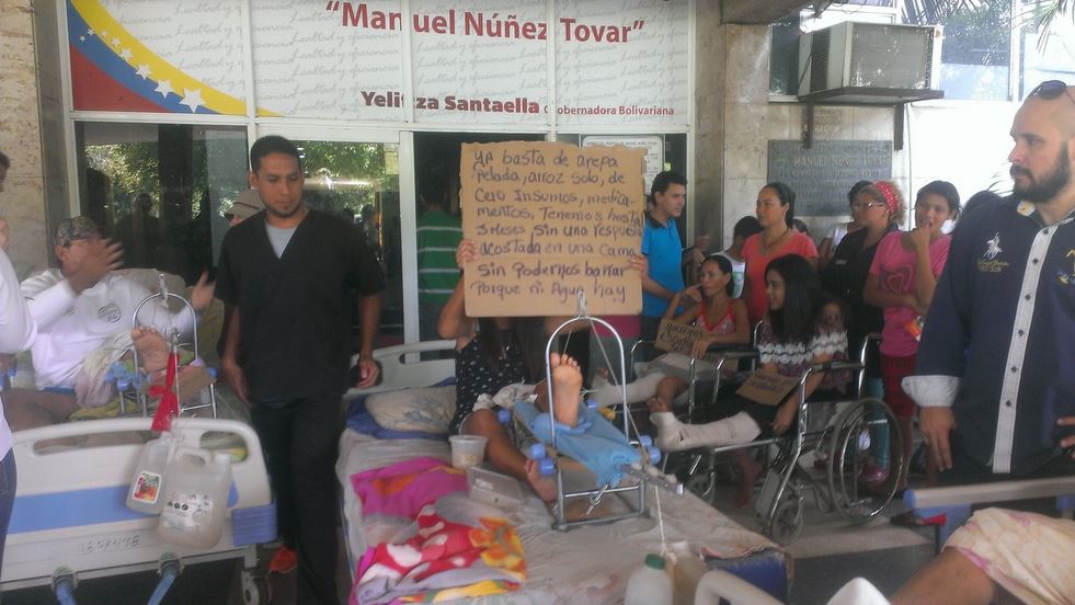 Protestan pacientes y enfermeros del Hospital Núñez Tovar en Maturín #25Jul (Video)