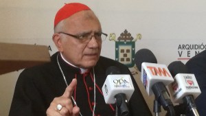 Cardenal Baltazar Porras recalcó que show electoral del régimen “no es normal” (Video)