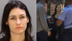 Despedida sexy reportera que perdió los papeles con la policía (VIDEO)