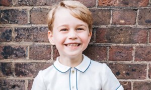 La fotografía del príncipe George en su quinto cumpleaños