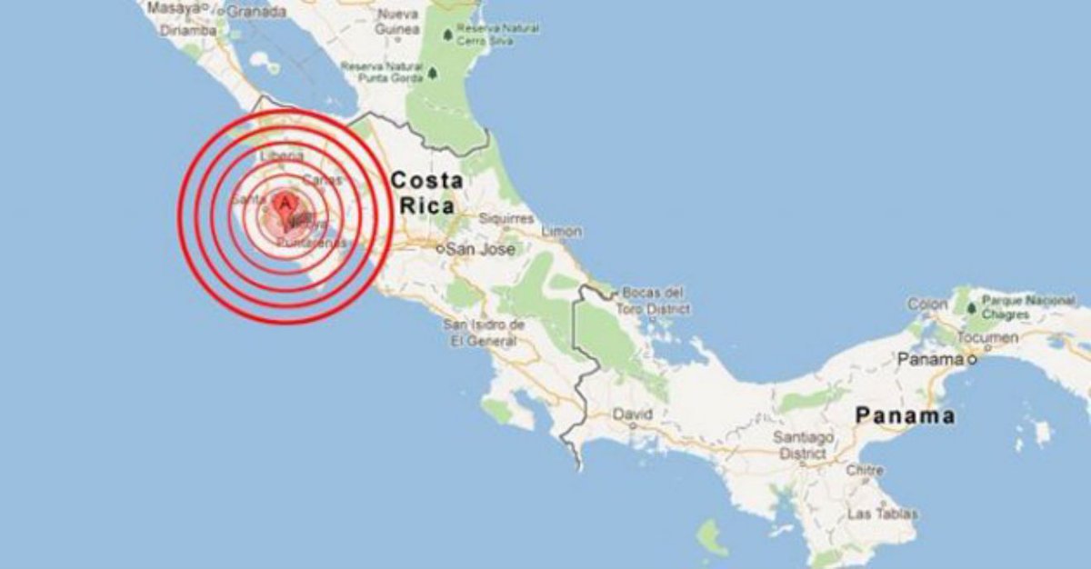 Un sismo de magnitud 4,1 sacude el centro de Costa Rica sin causar víctimas