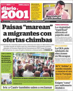 Portadas de este jueves 19 de julio de 2018