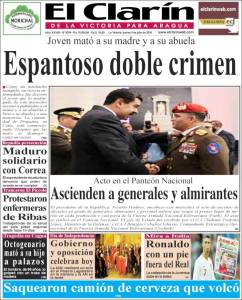 Portadas de este jueves 5 de julio de 2018