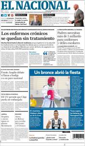 Portadas de este sábado 21 de julio de 2018