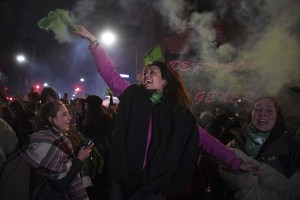Argentinas prometen seguir la lucha por el aborto legal