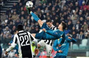 La chilena de Cristiano Ronaldo frente a la Juventus es ganadora del “Gol del Año” de la Uefa