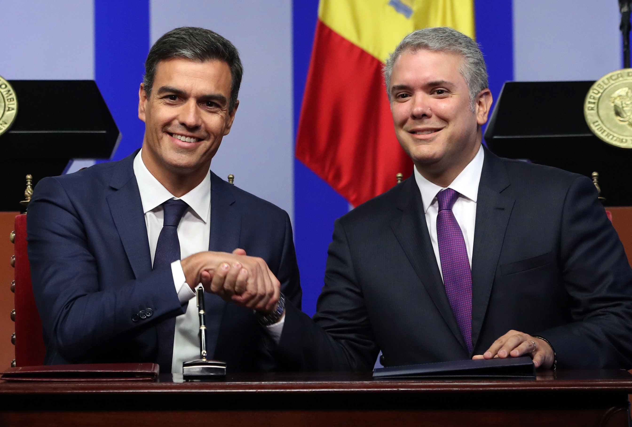 Duque agradece ofrecimiento de España de apoyar la paz de Colombia