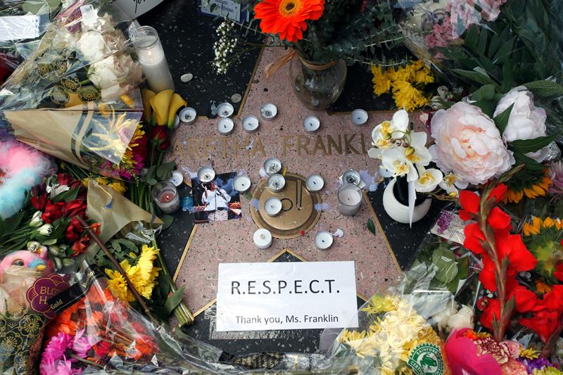 Continúan los homenajes a Aretha Franklin mientras se prepara su funeral