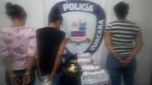 Detenidas tres mujeres por hurto en tienda del casco central de Guacara