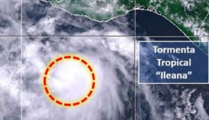Se forma la tormenta tropical Ileana frente a las costas del sur de México
