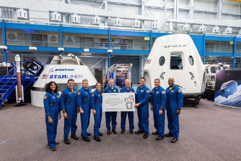 Nasa anuncia primera tripulación que viajará al espacio desde EEUU