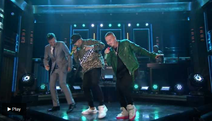 J Balvin y Nicky Jam hicieron bailar a Jimmy Fallon al ritmo de “X” y “Mi Gente” (Video)