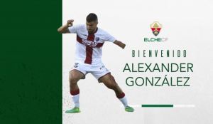 Oficial: El lateral venezolano Alexander González jugará con el Elche CF