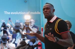 Usain Bolt presentó a su hija y reveló su peculiar nombre