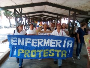 Enfermeros en Carabobo exigen mejoras salariales este #16Ago