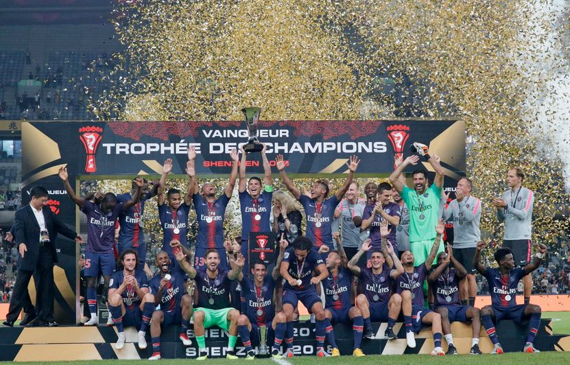 PSG gana su octava Supercopa de Francia gracias a un Di María imparable