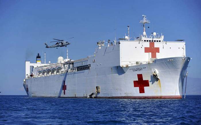 El buque hospital de EEUU se desplegará durante dos meses por Sudamérica y Centroamérica