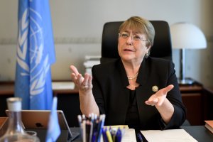 Bachelet pide a Maduro dejar entrar a Venezuela a los investigadores de Derechos Humanos de la ONU (Video)