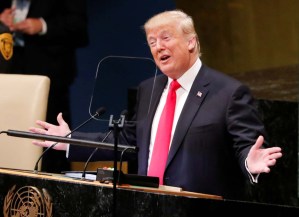Trump: En la ONU no se rieron de mí, se rieron conmigo