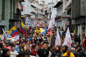 Movimiento de Correa vuelve a las calles para criticar al Gobierno en Ecuador