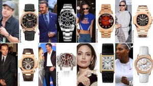 Caprichos del buen vestir: Cuánto cuestan y cómo son los relojes usados por los famosos (Fotos)