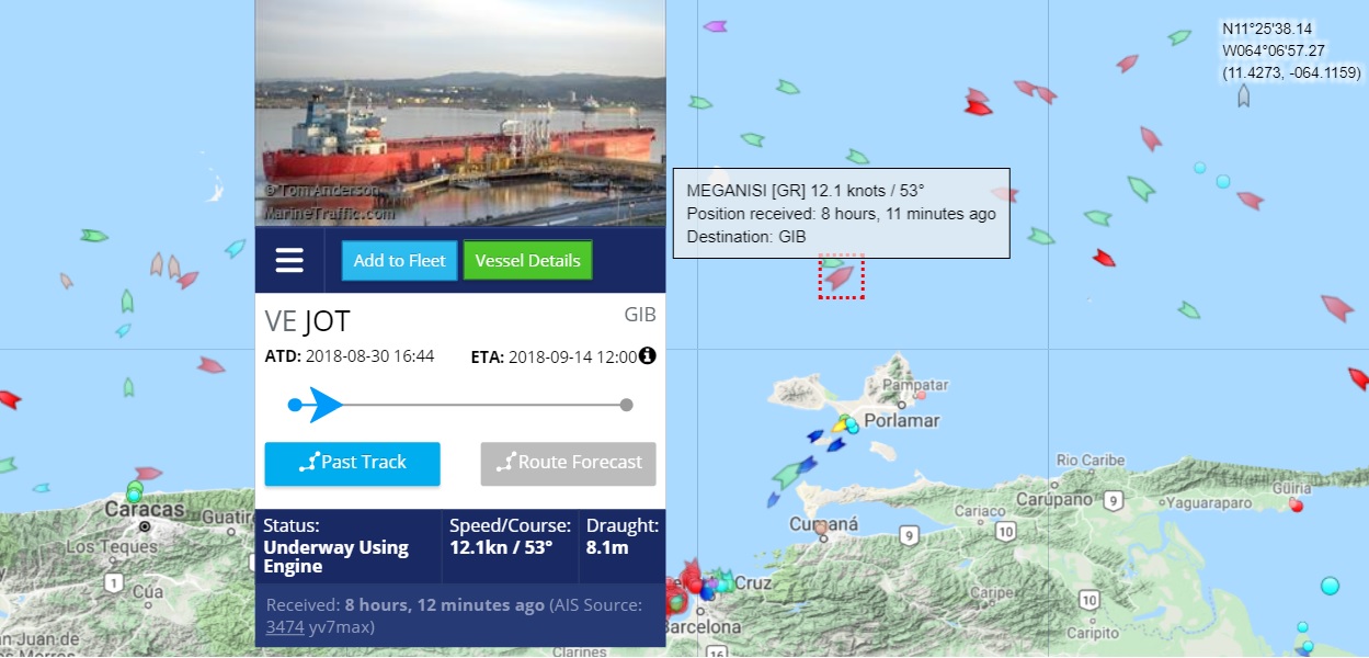 El buque tanquero del accidente en el muelle zarpó de Jose y va rumbo a Gibraltar ¿Quién paga los daños?