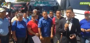En Bolívar, los transportistas están paralizados por falta de insumos #11Sep (video)
