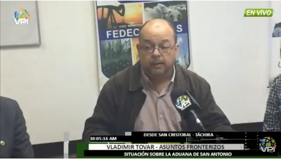 Fedecámaras-Táchira solicitó reanudar las operaciones aduaneras tras paralización (video)