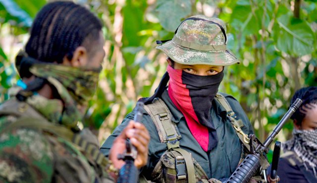 Indígenas protestan en Colombia para exigir paz en los territorios dominados por la guerrilla