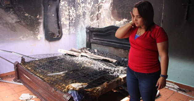 Negligencia: Explosión de guayas de alta tensión deja a 14 familias sin vivienda en Falcón (Fotos)