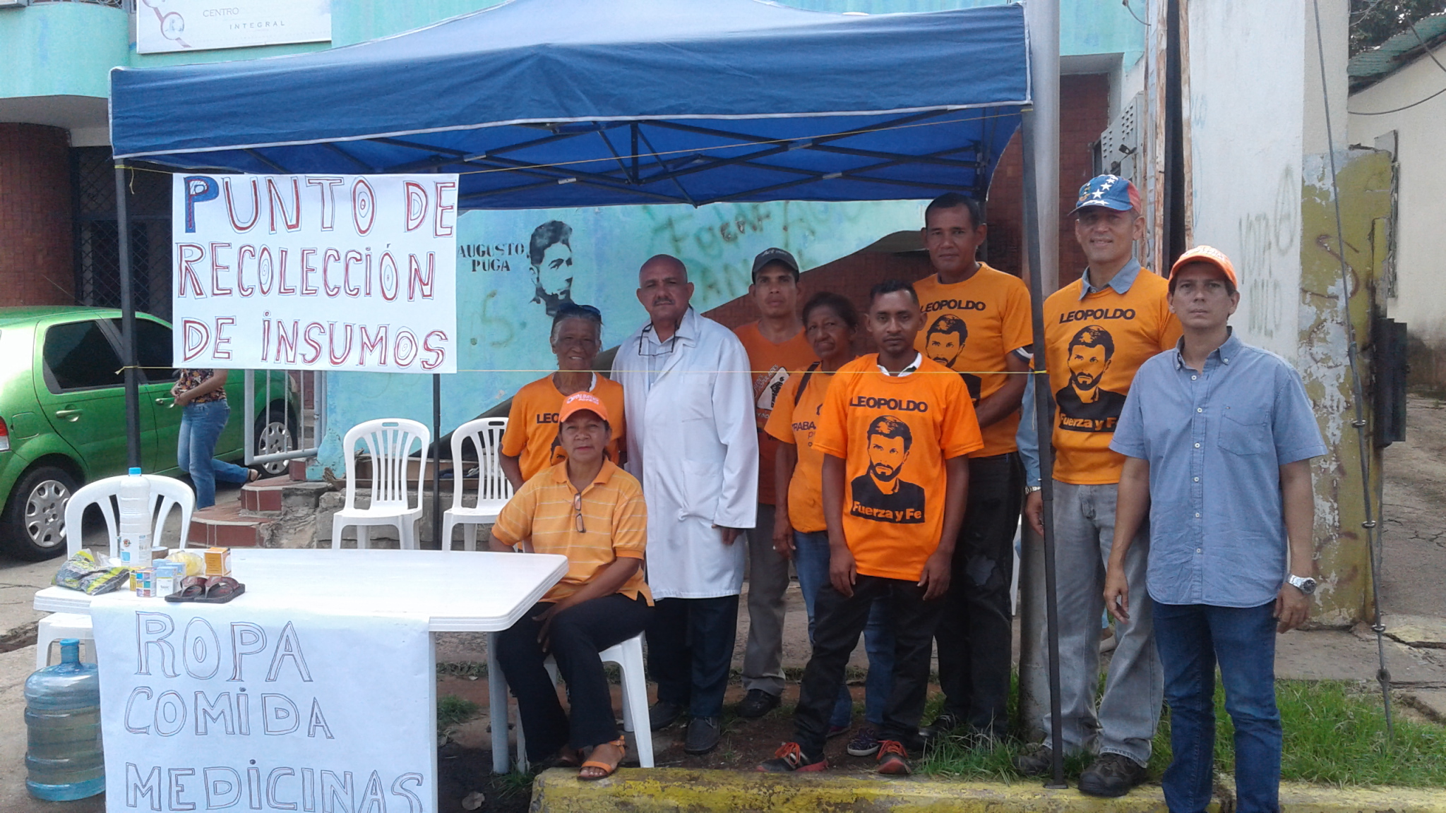 Bolívar: Voluntad Popular instala punto de recolección de insumos para damnificados
