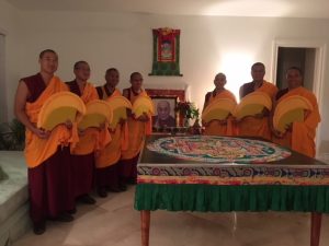 Monjes budistas construirán un mándala por la paz de Venezuela