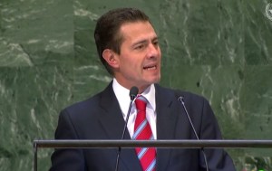 Peña Nieto: México continuará haciendo esfuerzos para que la democracia y la paz se restablezca en la región