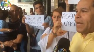Trabajadores de la AN protestan por falta de pagos de salarios #17Sep (video)