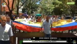 Trabajadores de la Cantv a Maduro: Demuestre que es un presidente obrerista #19Sep