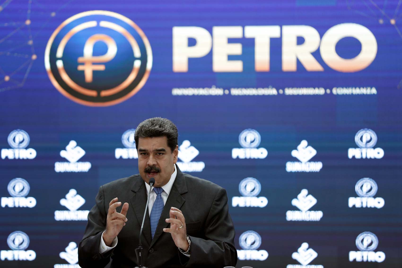 Maduro pretende que el petro sea un ecosistema autónomo fuera de la regulación del BCV