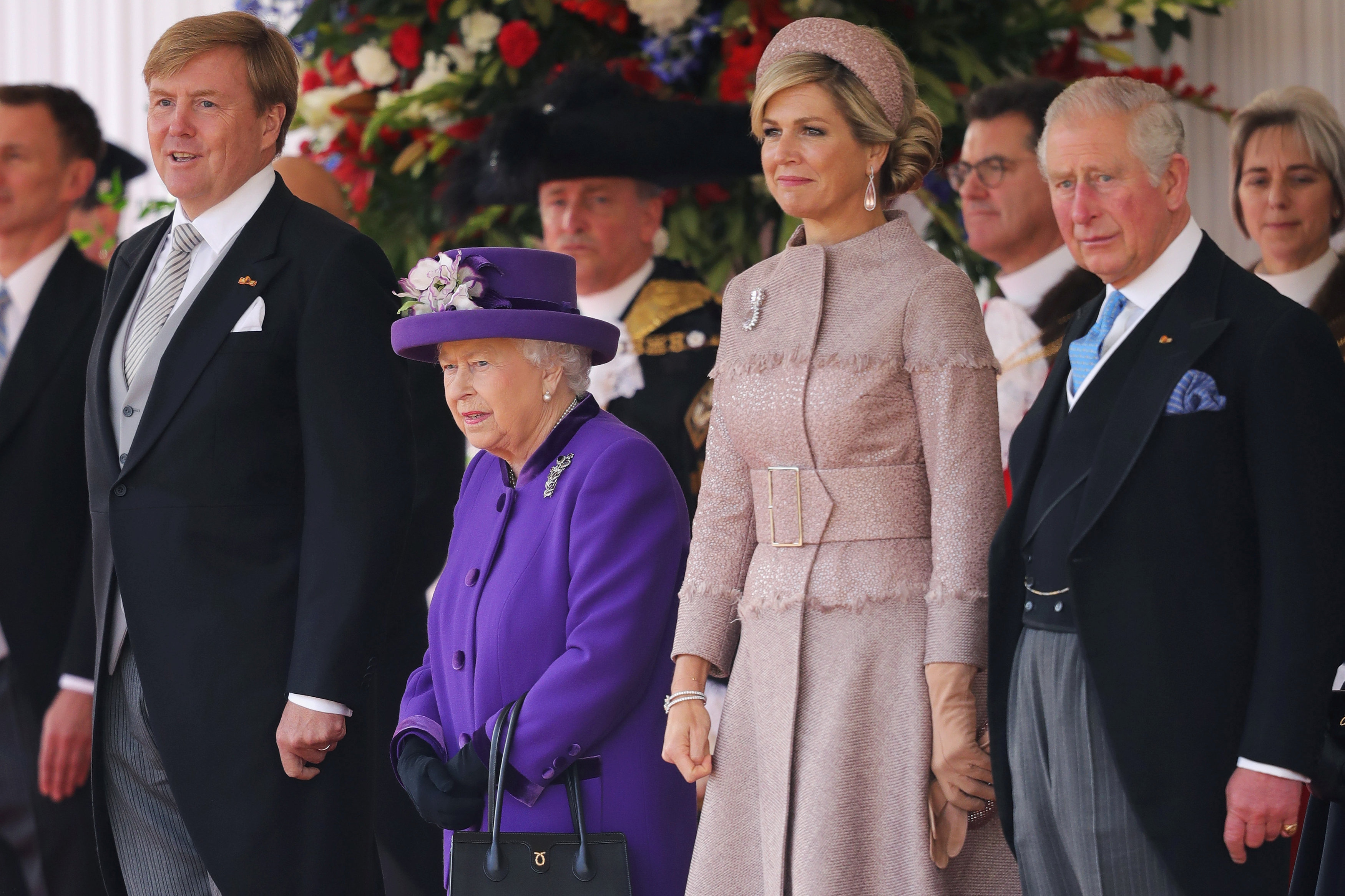 Reyes de Holanda comienzan visita de Estado a Gran Bretaña (Fotos)