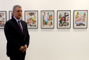 Duque dice que la cultura es una herramienta para combatir la violencia en Colombia