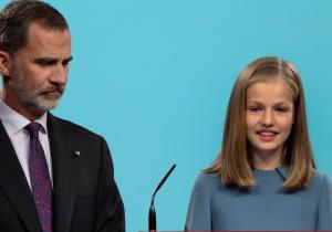 Princesa Leonor promete servir a España en primer discurso oficial