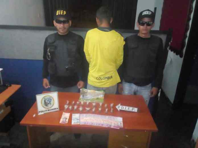 Capturan a zapatero que vendía droga a adolescentes en Táchira